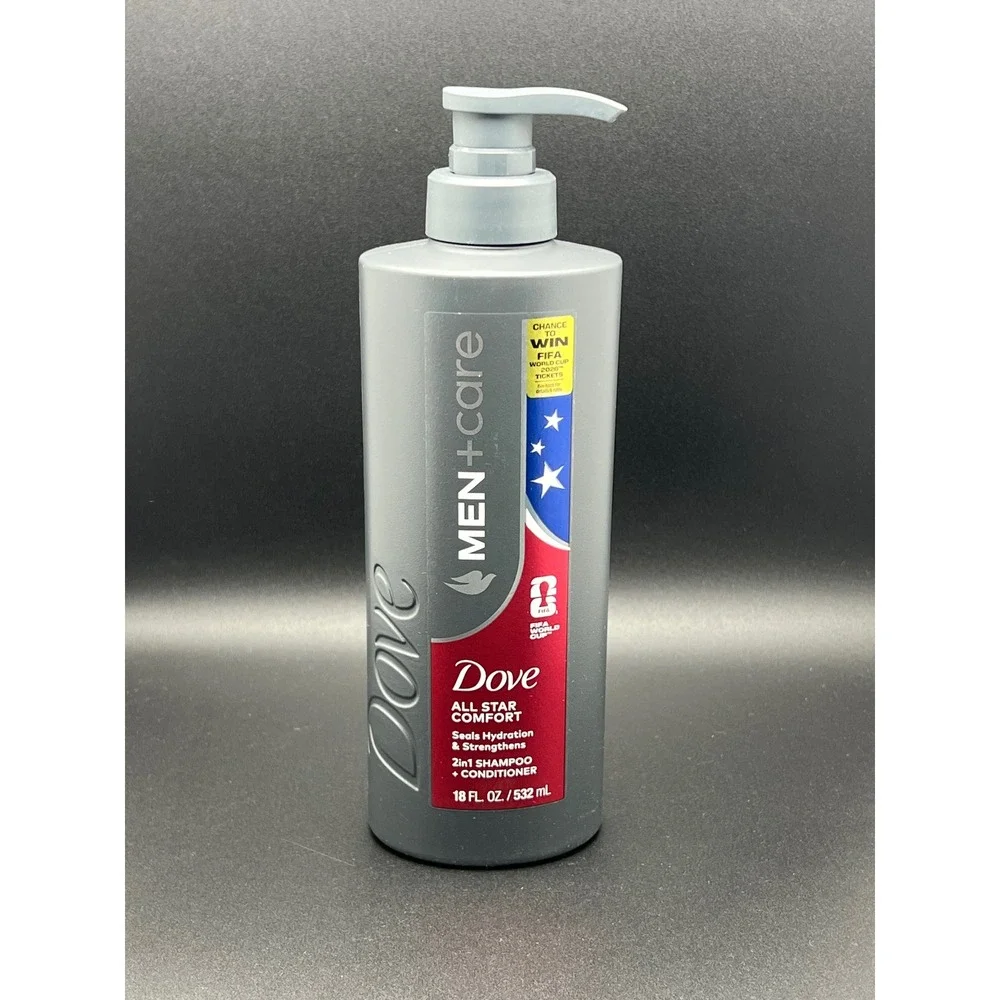 Dove Men+Care All Star Comfort 2in1 Shampoo Conditioner 18oz FIFA 2026 Edition